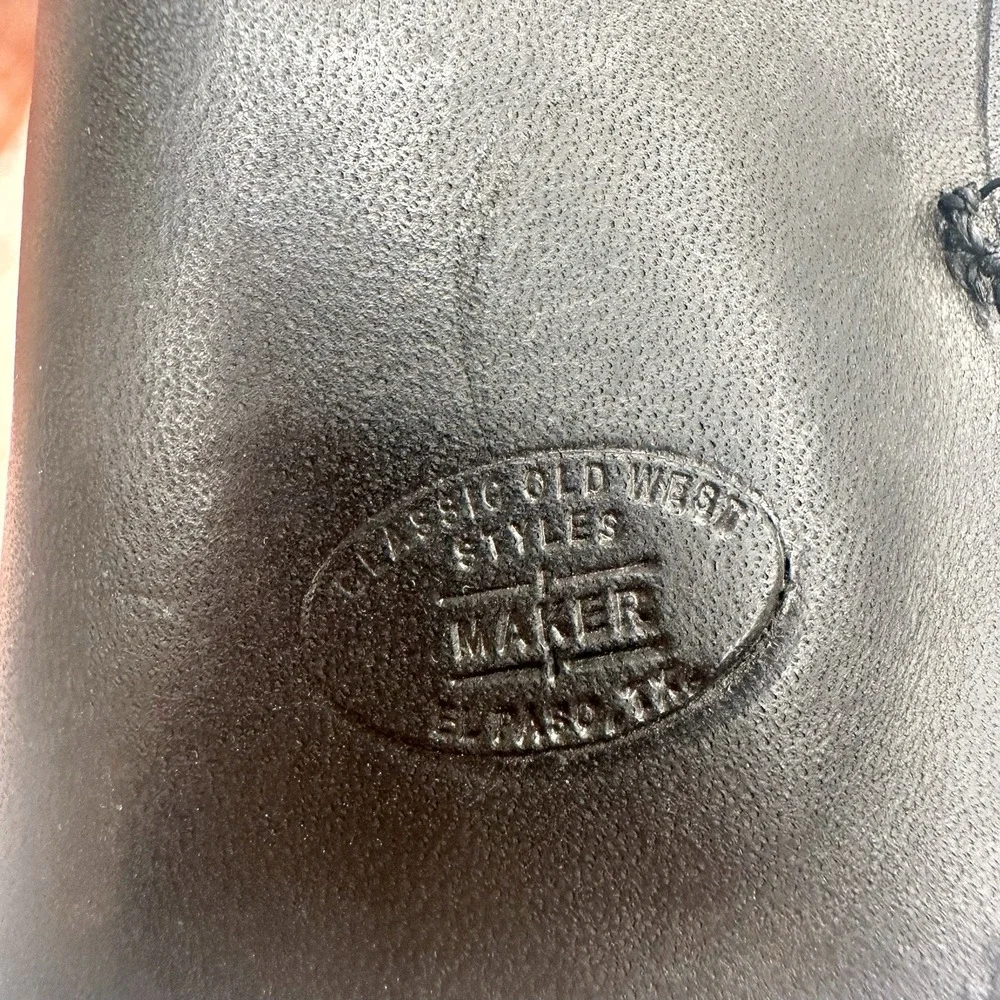 Vintage Classic Old West Styles Holster Black Leather out of El Paso Makers X